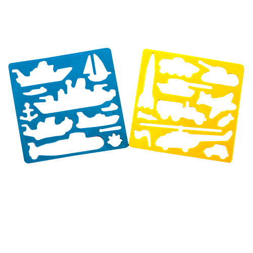 Трафарет "Военная техника" 2 шт AS-0251, К-9063м