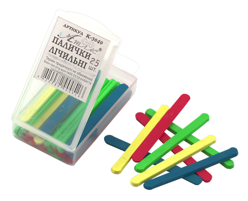 Палочки счетные в коробочке 6см  AS-0032