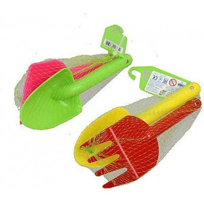 Игрушка Пластиковая Лопатка  Грабли 18 см Орион  481в3 