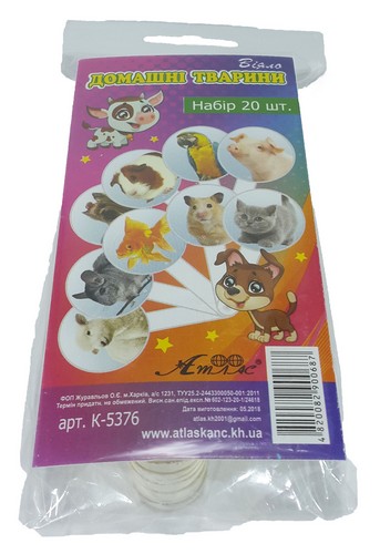 Веер с картинками - Домашние животные AS-0010, К-5376 фото 2