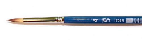 Кисть синтетика Круглая № 4 художественная Кисть синтетика Круглая № 4 художественная