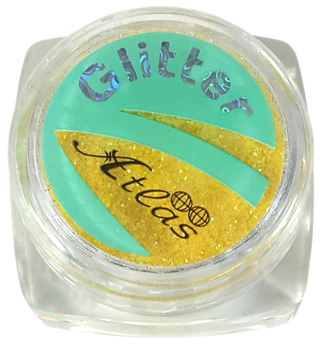 Блестки (Глиттер) мелкие Флуоресцентные Атлас 2 гр - Абрикос AS-2301