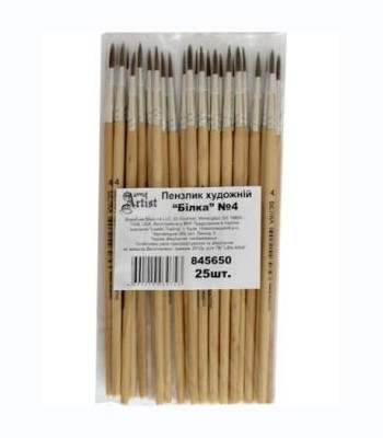 Кисть Белка № 4 круглая  845650