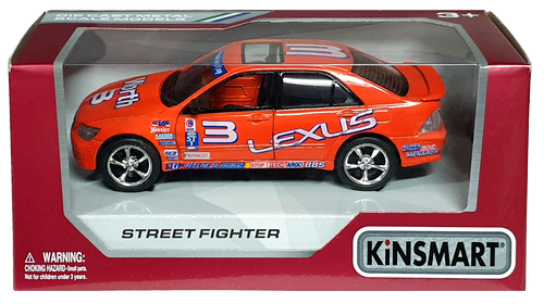 Машинка Kinsmart Lexus IS300 Street Fighter спорт  KT5072W