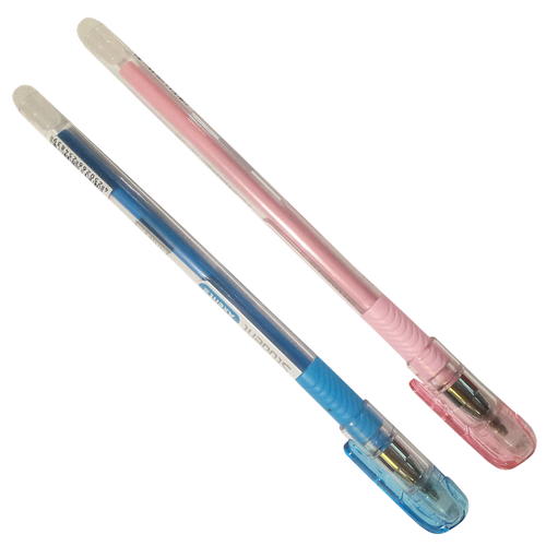 Ручка шариковая, пишет-страет, Axent Student синяя  AG1071-02-A