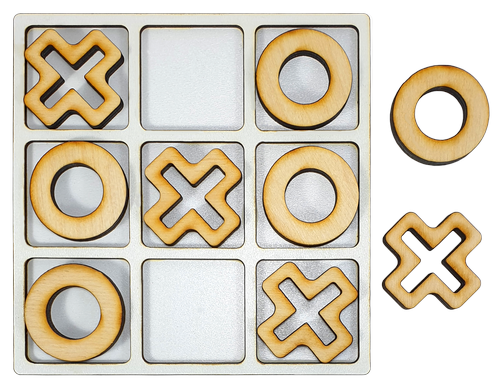 Крестики - Нолики из фанеры 14 х 14 см  AS-7130 фото 2