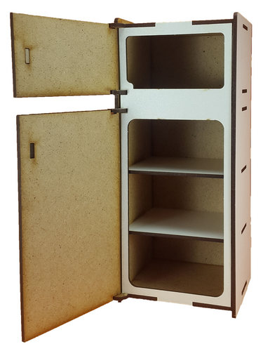 Мебель для кукол ростом 30 см - Холодильник из МДФ AS-6015, М-2042 фото 2