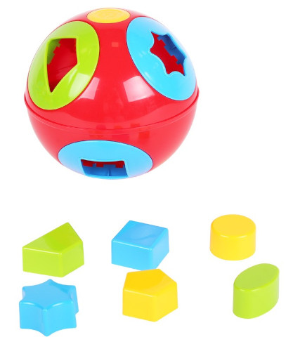 Игрушка Шарик сортер 14 см Технок  2247, 3237