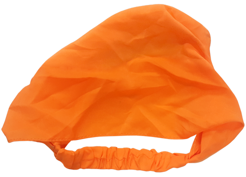 Бандана детская с резинкой, яркая однотонная, синтетика 12093