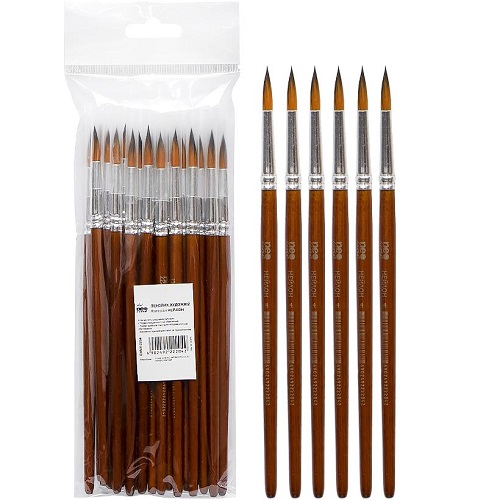 Кисть нейлон Круглая № 4  Neo  2204 фото 2