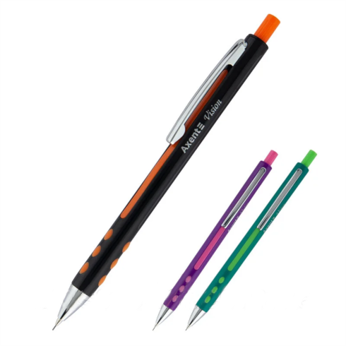 Карандаш механический 0,5 мм Axent Vision цветной AMP9023-A