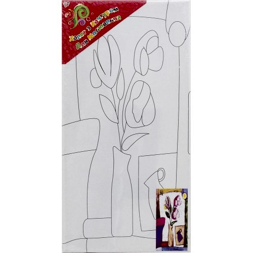 Холст с контуром Картина на подрамнике 20 х 40 см 950407 Холст с контуром Картина на подрамнике 20 х 40 см 950407