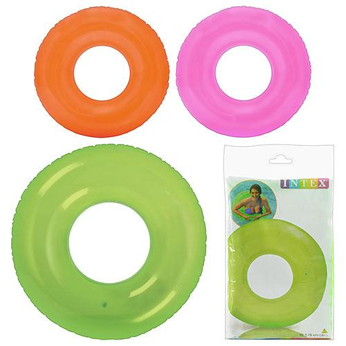 Intex Круг надувной d = 76 см без рисунка в кульке  59260NP