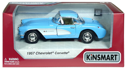Машинка Kinsmart Chevrolet Corvette 1957 год  KT5316W