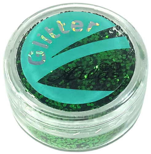 Блестки (Глиттер) большие Атлас 3 гр - Зеленый AS-2406