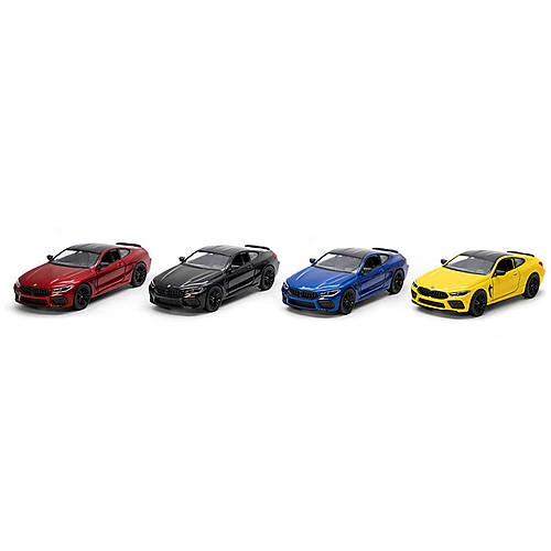 Машинка Kinsmart BMW М8 Competition Coupe 12см  KT5425W фото 2