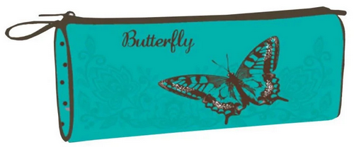 Пенал школьный Zibi Butterfly из ткани, 1 отделение ZB14.0415BF