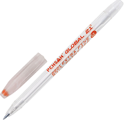 Ручка кулькова 0,5 мм Global Pensan червона 2221