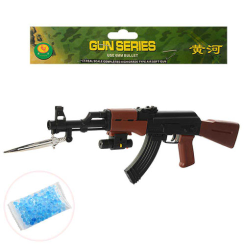 Игрушка Оружие Автомат, стреляет гелевыми шариками, 45 см  1033-2