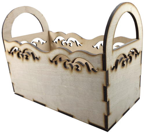 Короб для мелочей с ручками 20 х 10 х 15 см AS-4253, F-0130