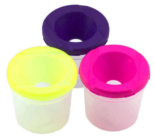 Стакан-непроливайка со штрих-кодом 7,6 х 7,6 х 7,6 см AS-0022, К-9020 фото 3