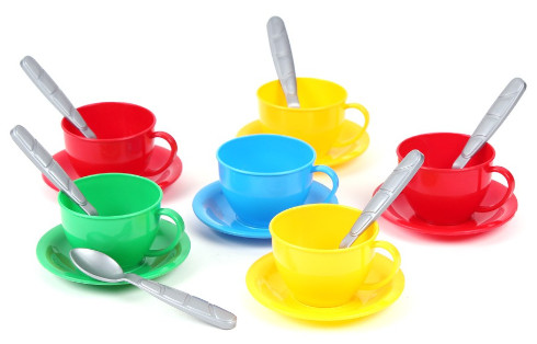 Игрушка пластиковая, Чайный набор ТехноК  0465