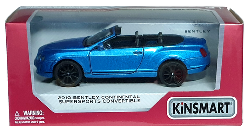 Машинка Kinsmart Bentley Contin. SC, кабриолет  KT5353W
