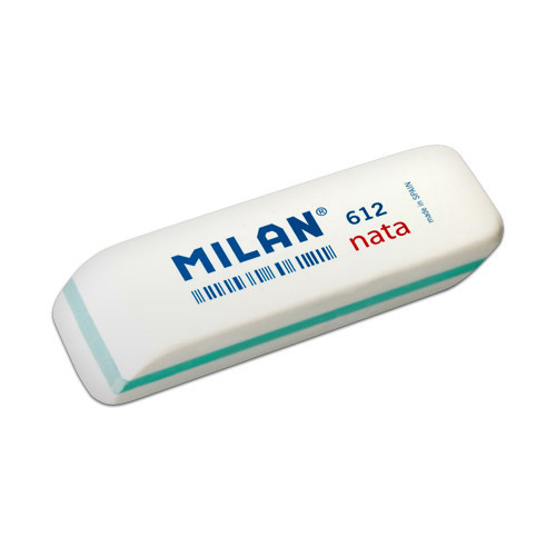 Резинка-Ластик Milan оригинал, белая nata 612