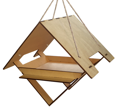 Кормушка № 7 Ромб большой 29.5 х 24 х 27.5 см AS-4299 фото 2