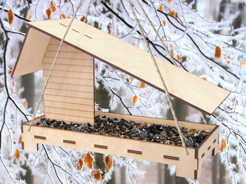 Кормушка № 12 Скошена 29 х 21 х 14 см AS-4307 фото 2