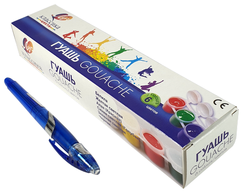 Гуашь набор Луч "Классика"  6 цветов 20мл  21С1375-08 фото 2