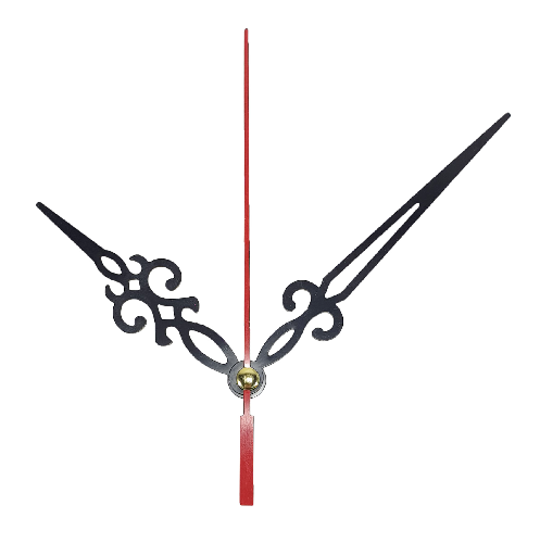 Стрелки для часового механизма Фигурные 3шт 127мм  AS-0239