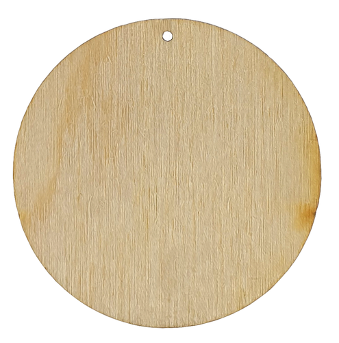 Фигурка фанерная - Кулон круглый простой 28 мм AS-4667, В-0128