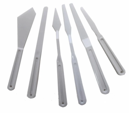 Мастихин набор DK ArtWork из пластика 6 шт, 11427