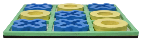 Крестики - Нолики ЦВЕТНЫЕ из фанеры 14 х 14 см  AS-7131 фото 3