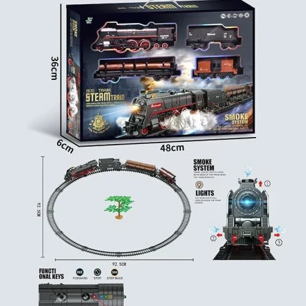 Игрушка Железная дорога STEAM TRAIN длина пути 360см  2670  фото 2