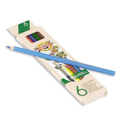 Карандаши акварельные цветные Koh-I-Noor 6 цветов шестигранные  3715