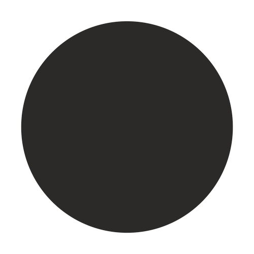 ДВП грунтованное ЧЕРНОЕ КРУГ d= 30см черный грунт с 1 стороны  AS-8055