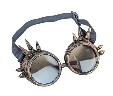 Игрушка прикол Очки Гогглы Steampunk  08174