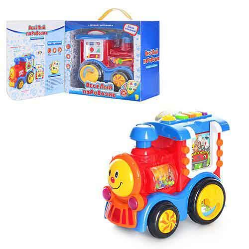 Развивающая игрушка Веселый Паровозик Песенки, Алфавит  ZYE-E0074