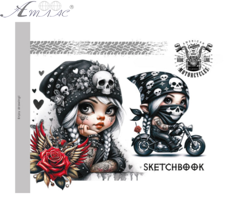 Скетчбук для рисования Bourgeois 200х143 24 листа 24387 Скетчбук для рисования Bourgeois 200х143 24 листа 24387