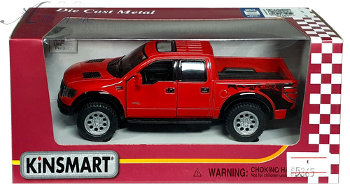 Машинка Kinsmart Ford F-150 SVT RaptorSC Police  KT5365WP, WPR фото 2