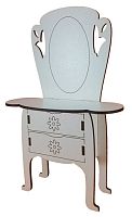 Мебель для кукол ростом 30 см - Дамский столик из МДФ AS-6020, М-2047