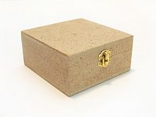 Дерев'яна Скринька МДФ на одне відділення 10*10*5 см 1191