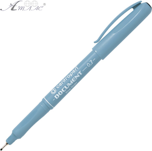 Ручка капиллярная Centropen 0,7 Document черный К2631 7507