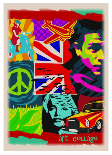 Блокнот Скетчбук Бриск Крафт  А6 96 л СБВ-50 микс