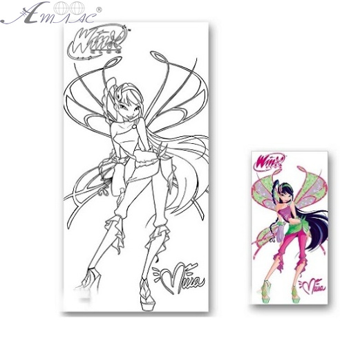 Холст с контуром Винкс на подрамнике 15 х 30 см 950865 Холст с контуром Винкс на подрамнике 15 х 30 см 950865