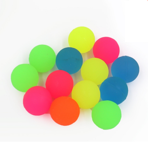 Игрушка Мяч попрыгунчик 2,7 см неон  9014-2,7