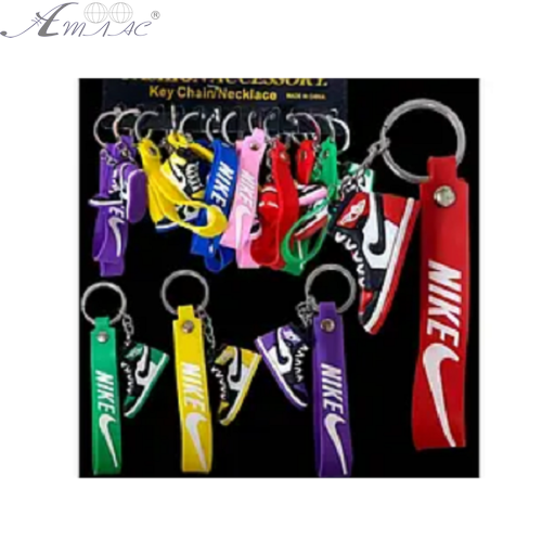 Брелок Кросівок із силіконовим браслетом яскравий  12247 фото 3