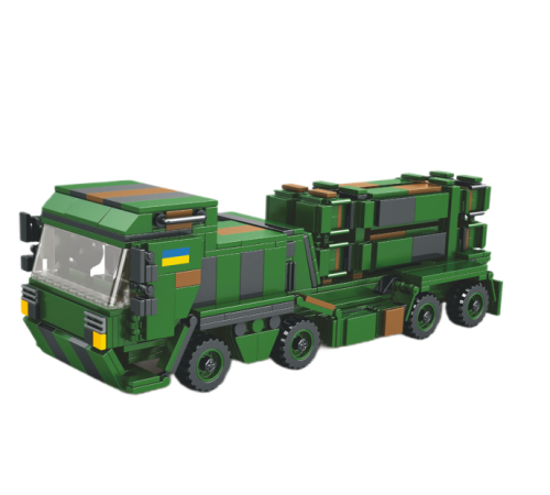 Игрушка Конструктор ЗСУ Зенитно-ракетный PATRIOT  793 детали  КВ1121 фото 2